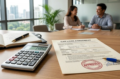 DriveWise advisor meeting with a borrower